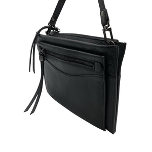 Unisex Gianni Chiarini - Õlakott, suurus Mini - Must (3)
