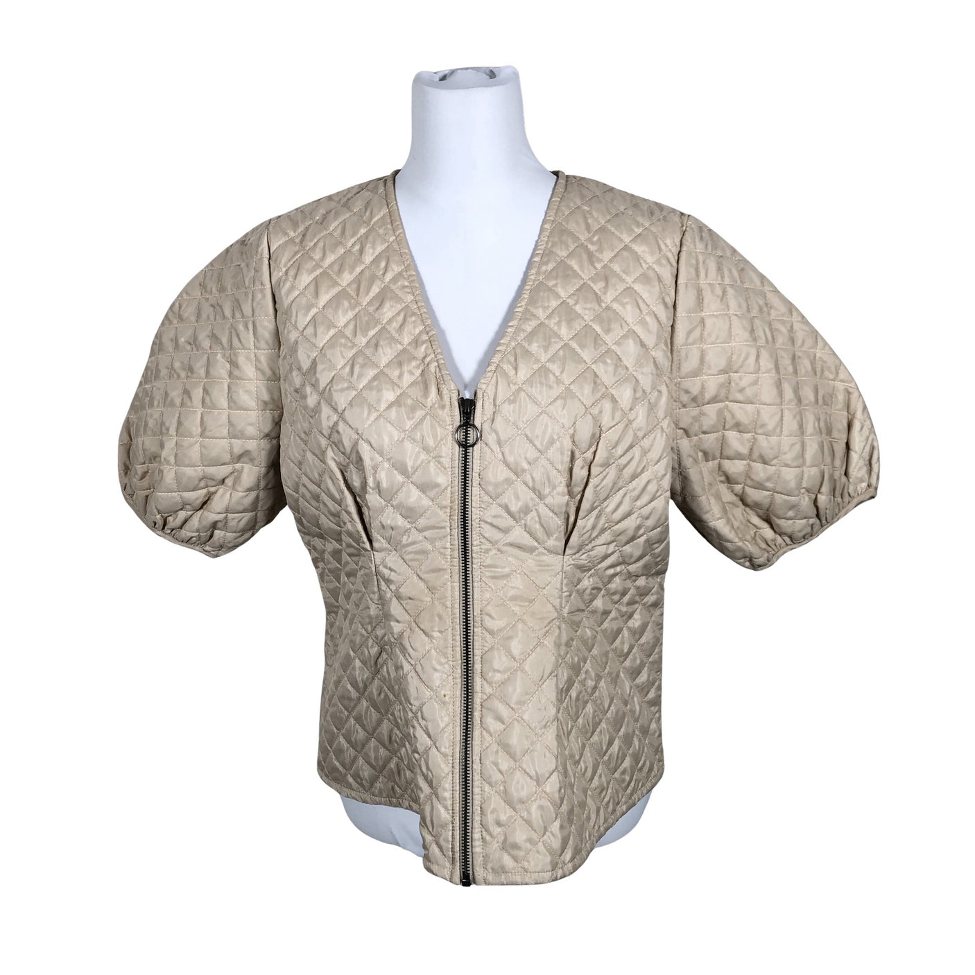 Unisex Lindex - Tepitud jope, suurus 38 - Beige (1)