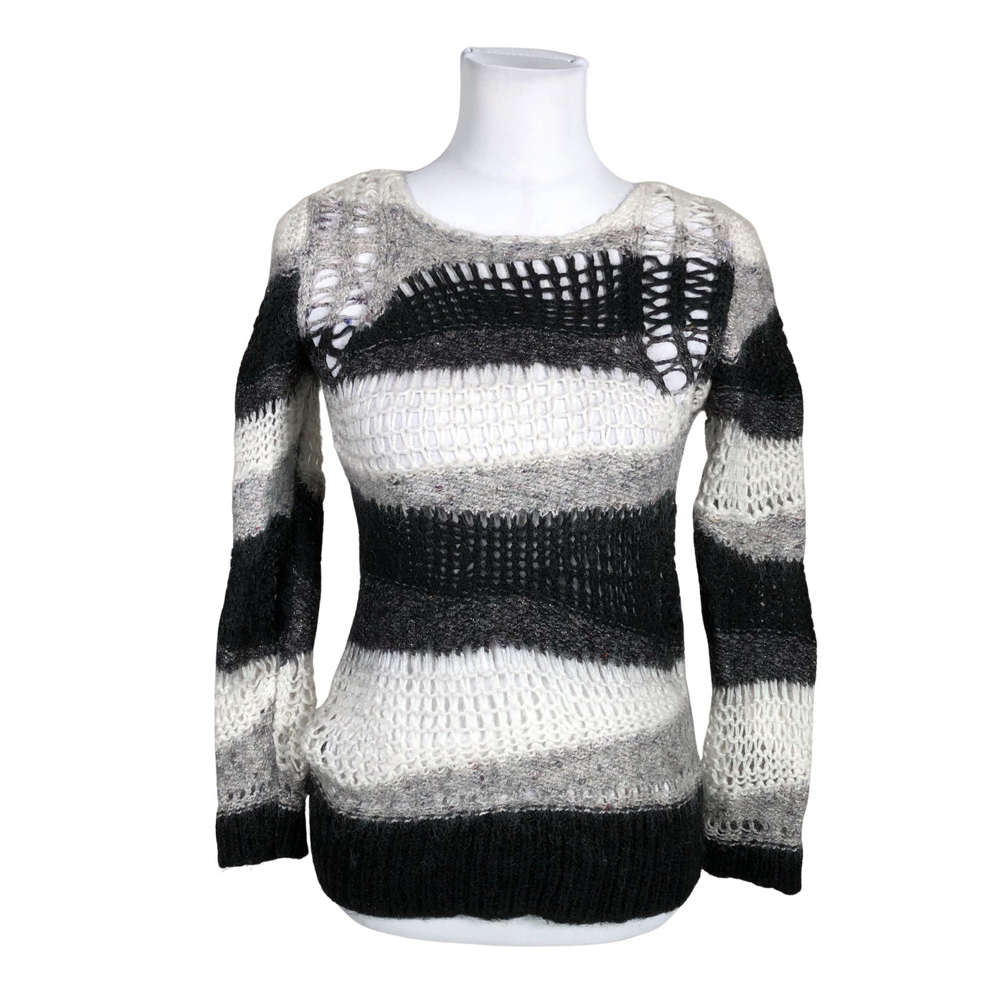 Unisex Sisley - Kampsun, suurus 38 - Hall (1)