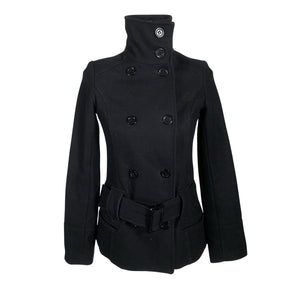 Unisex SisterS point - Villane mantel, suurus 34 - Must (1)