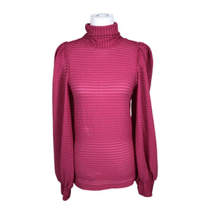 Unisex Selected - Trikotaažist pluus, suurus 34 - Roosa (2)