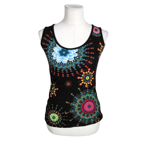 Unisex Desigual - Trikotaažist topp, suurus 38 - Must ()