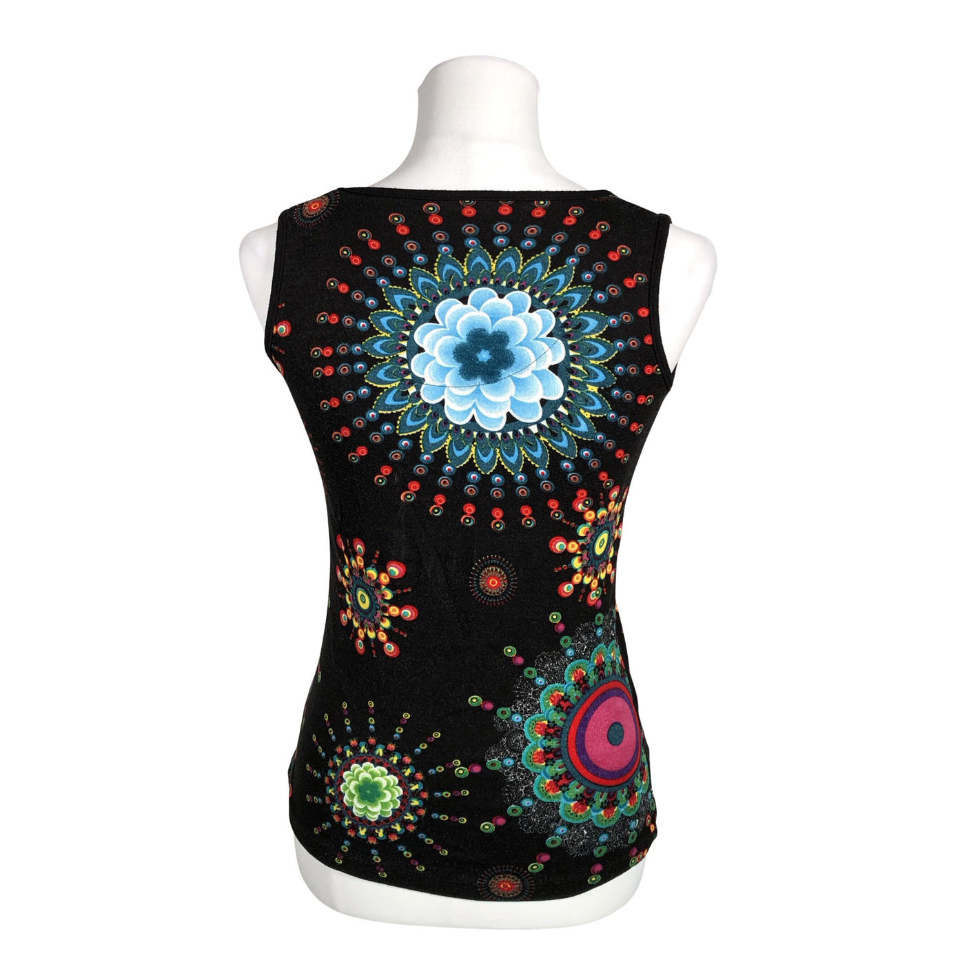 Unisex Desigual - Trikotaažist topp, suurus 38 - Must (2)