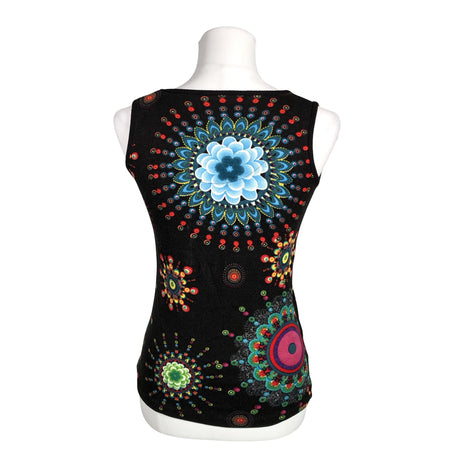 Unisex Desigual - Trikotaažist topp, suurus 38 - Must (2)