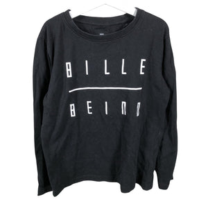 Unisex Billebeino - Trikotaažist pluus, suurus 134 - 140 - Must (2)