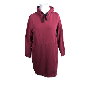 Unisex NOSH - Trikotaažist kleit, suurus 42 - Veinipunane (1)