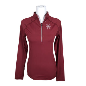 Unisex Bara Sportswear - Spordisärk, pikad käised, suurus 40 - Veinipunane (1)