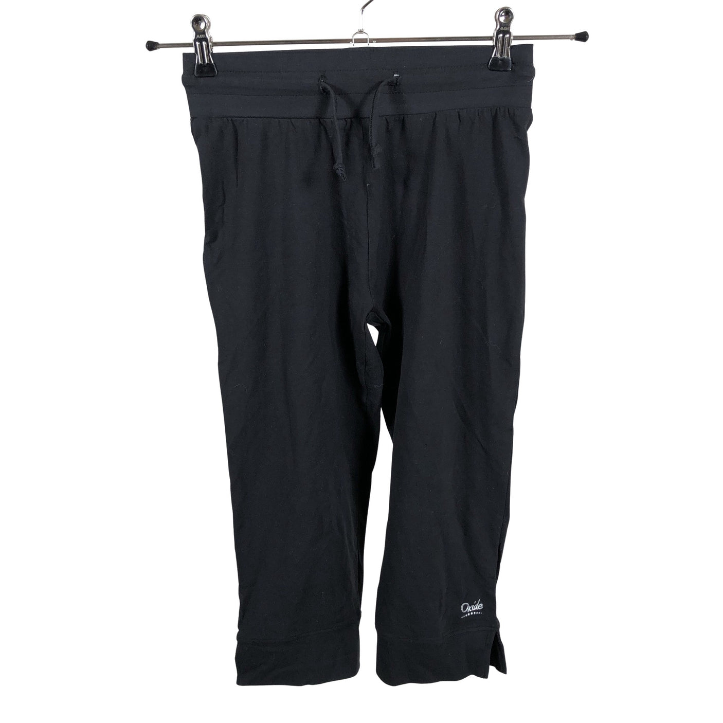 Unisex Oxide - Trikotaažist poolpikad püksid, suurus 36 - Must (2)