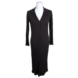 Unisex me&i - Trikotaažist kleit, suurus 36 - Pruun (1)