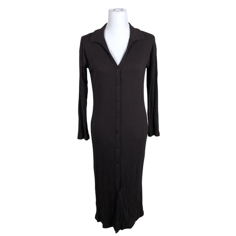 Unisex me&i - Trikotaažist kleit, suurus 38 - Pruun (2)