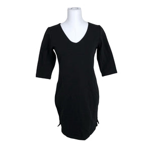 Unisex me&i - Trikotaažist kleit, suurus 36 - Must (2)