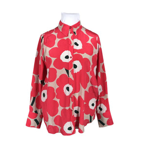 Unisex Marimekko - Pluus, suurus 44 - Punane (1)