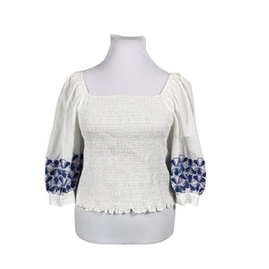Unisex Mint Velvet - Pluus, suurus 44 - Valge (1)