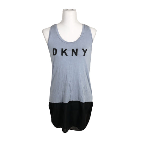 Unisex DKNY - Trikotaažist topp, suurus 38 - Helesinine (2)