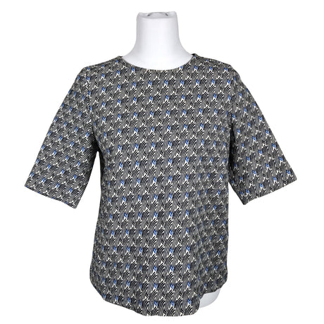 Unisex R-collection - Lühikeste käistega pluus, suurus 36 - Valge (2)