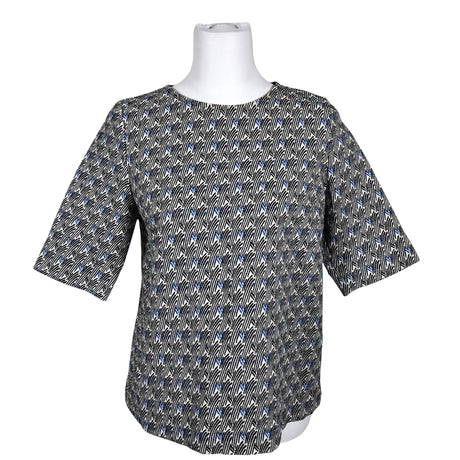 Unisex R-collection - Lühikeste käistega pluus, suurus 36 - Valge ()