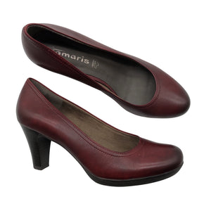 Unisex Tamaris - Kontsakingad, suurus 39 - Veinipunane (1)
