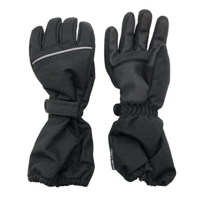 Unisex Polarn O. Pyret - Talvekindad, suurus 5 - 8 vuotta - Must (1)