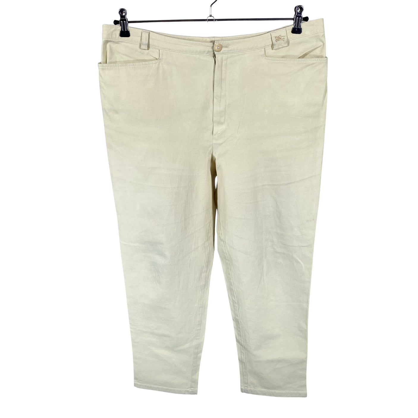 Unisex Burberrys' - Mittevenivad püksid, suurus 44 - Kollane (1)