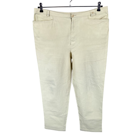 Unisex Burberrys' - Mittevenivad püksid, suurus 44 - Kollane ()