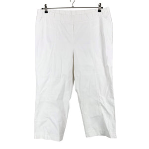 Unisex Samoon - Mittevenivad poolpikad püksid, suurus 50 - Valge (1)