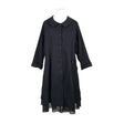 Unisex Kekoo - Mitteveniv kleit, suurus 44 - Must ()