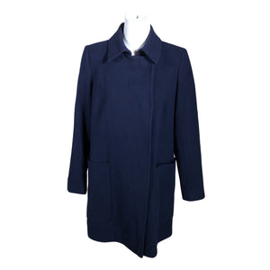 Unisex Benetton - Villane mantel, suurus 40 - Sinine (1)