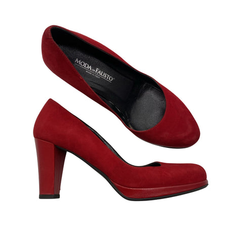Unisex Moda di Fausto - Kontsakingad, suurus 39 - Punane ()