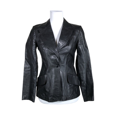 Unisex Kristiina Kiilavirta - Nahktagi, suurus 34 - Must ()