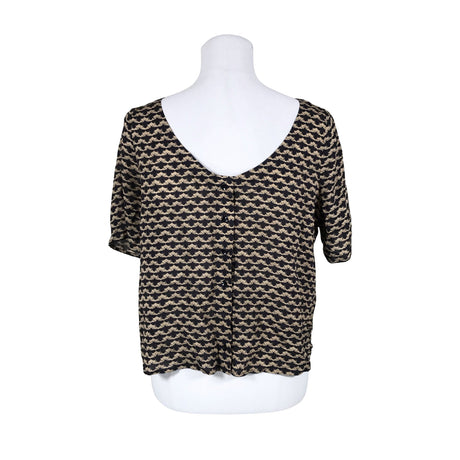 Unisex Rodebjer - Lühikeste käistega pluus, suurus 34 - Beige (2)