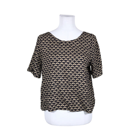 Unisex Rodebjer - Lühikeste käistega pluus, suurus 34 - Beige ()
