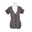 Unisex Massimo Dutti - Kardigan, suurus 38 - Pruun ()