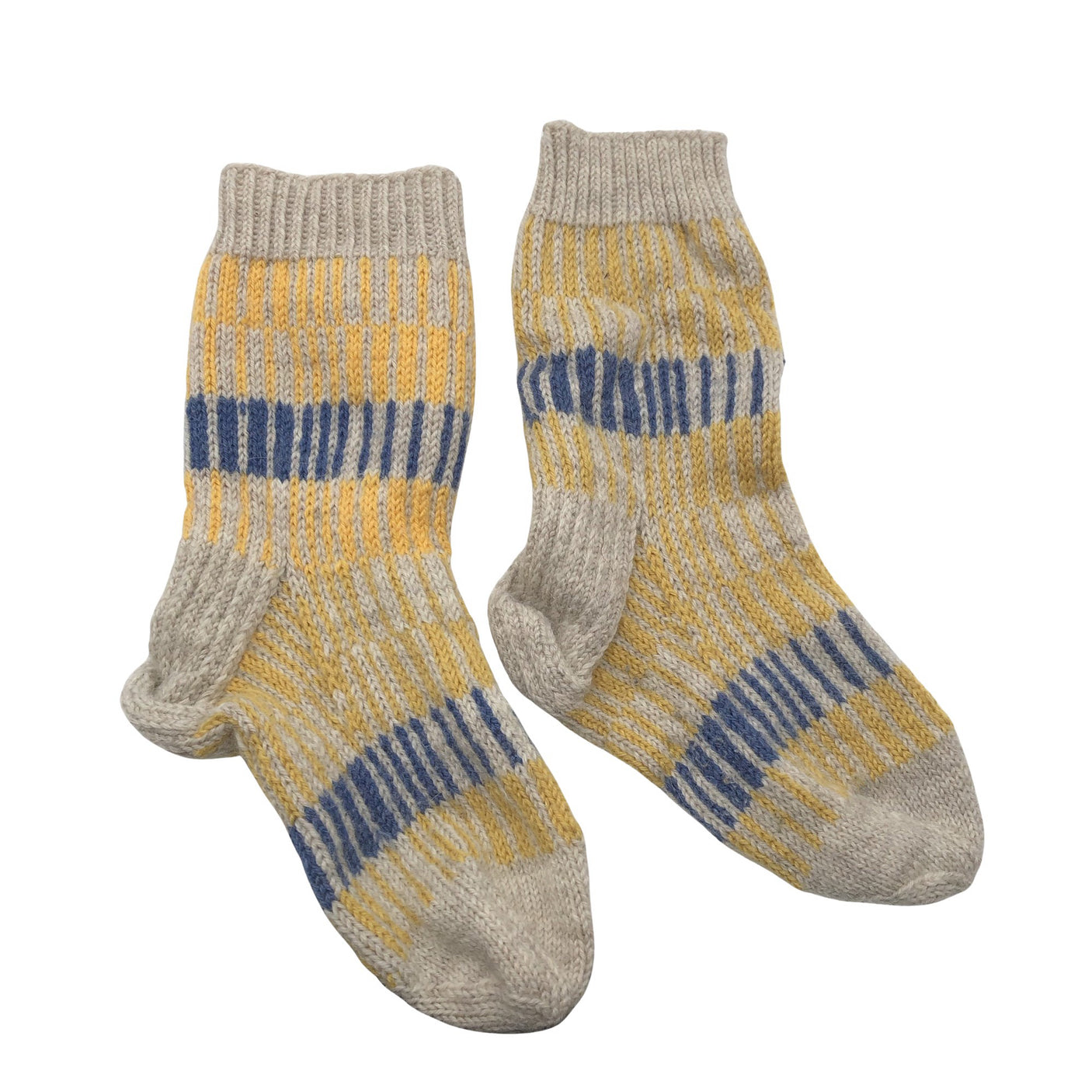 Unisex Handmade - Villased sokid, suurus 38 - Beige (1)