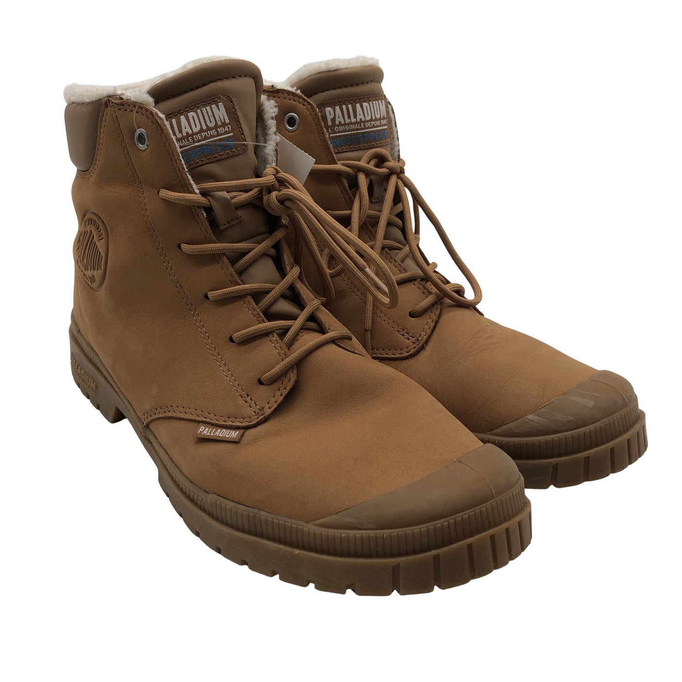 Unisex Palladium - Poolsaapad, suurus 45 - Pruun (2)