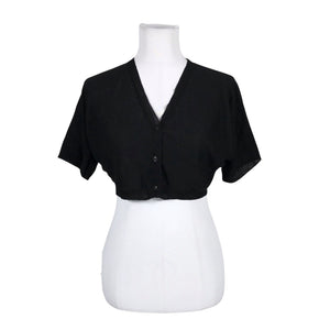 Unisex Marimekko - Kootud boolero, suurus 36 - Must (1)