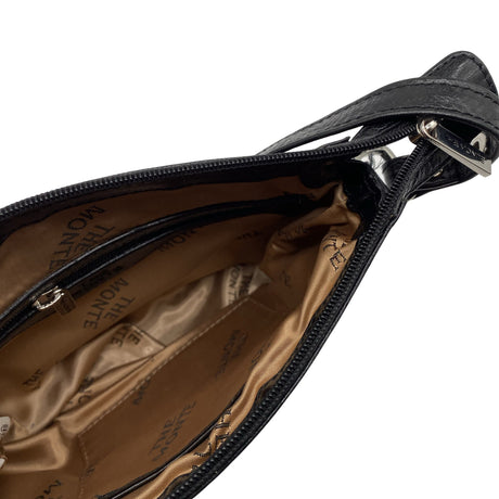 Unisex The Monte - Õlakott, suurus Midi - Must (2)