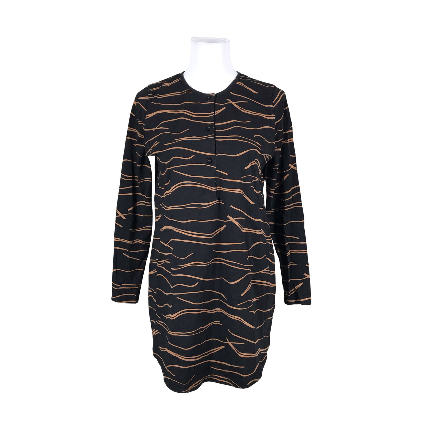 Unisex NOSH - Trikotaažist tuunika, suurus 36 - Must (1)