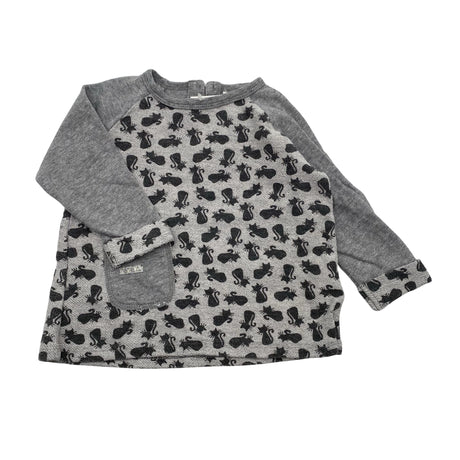 Unisex Name It - Trikotaažist pluus, suurus 68 - 74 - Hall ()