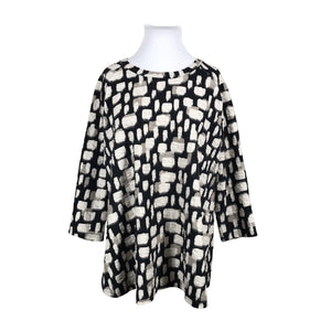 Unisex Bohéme - Trikotaažist tuunika, suurus 50 - Beige (1)