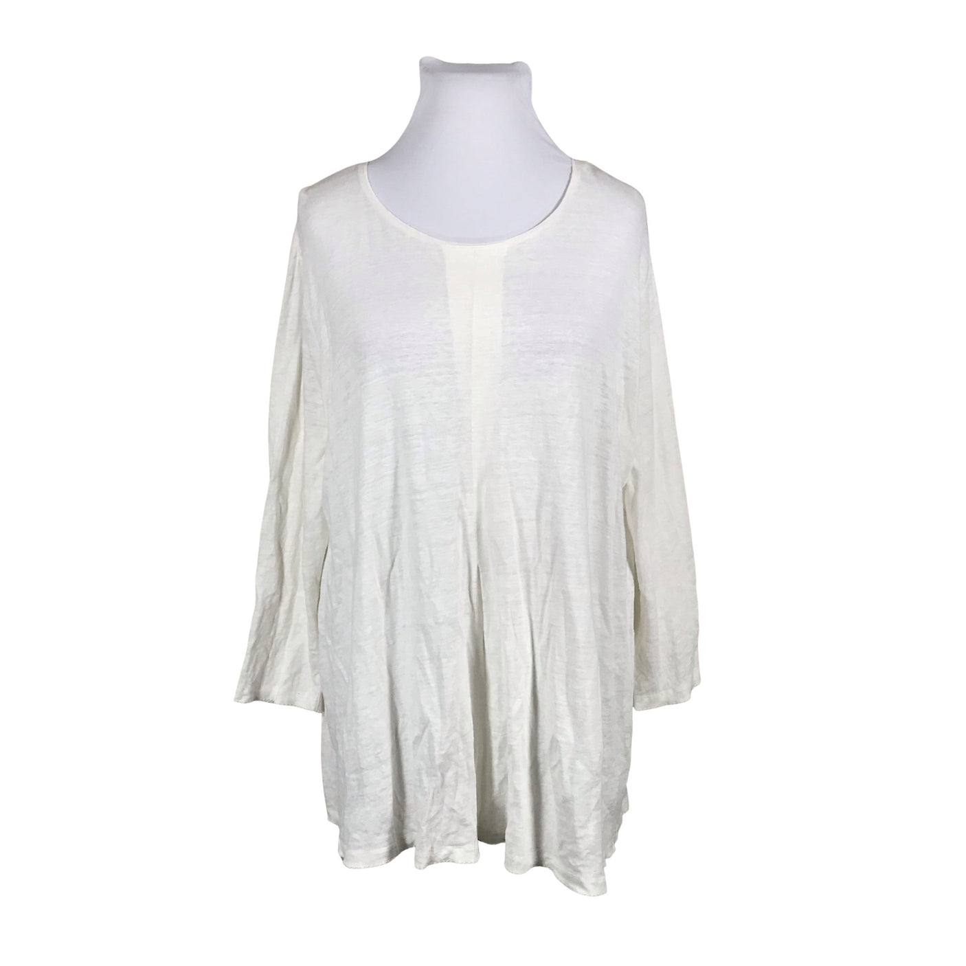Unisex Gudrun Sjöden - Trikotaažist pluus, suurus 44 - Looduslik valge (1)