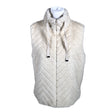 Unisex Lea H - Kunstkarusnahast vest, suurus 38 - Beige ()