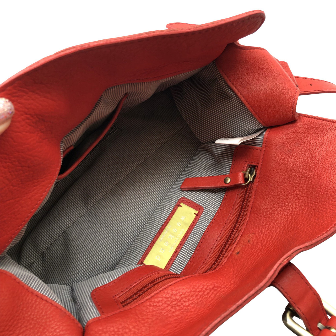 Unisex Weekend by MaxMara - Käekott, suurus Midi - Punane (3)