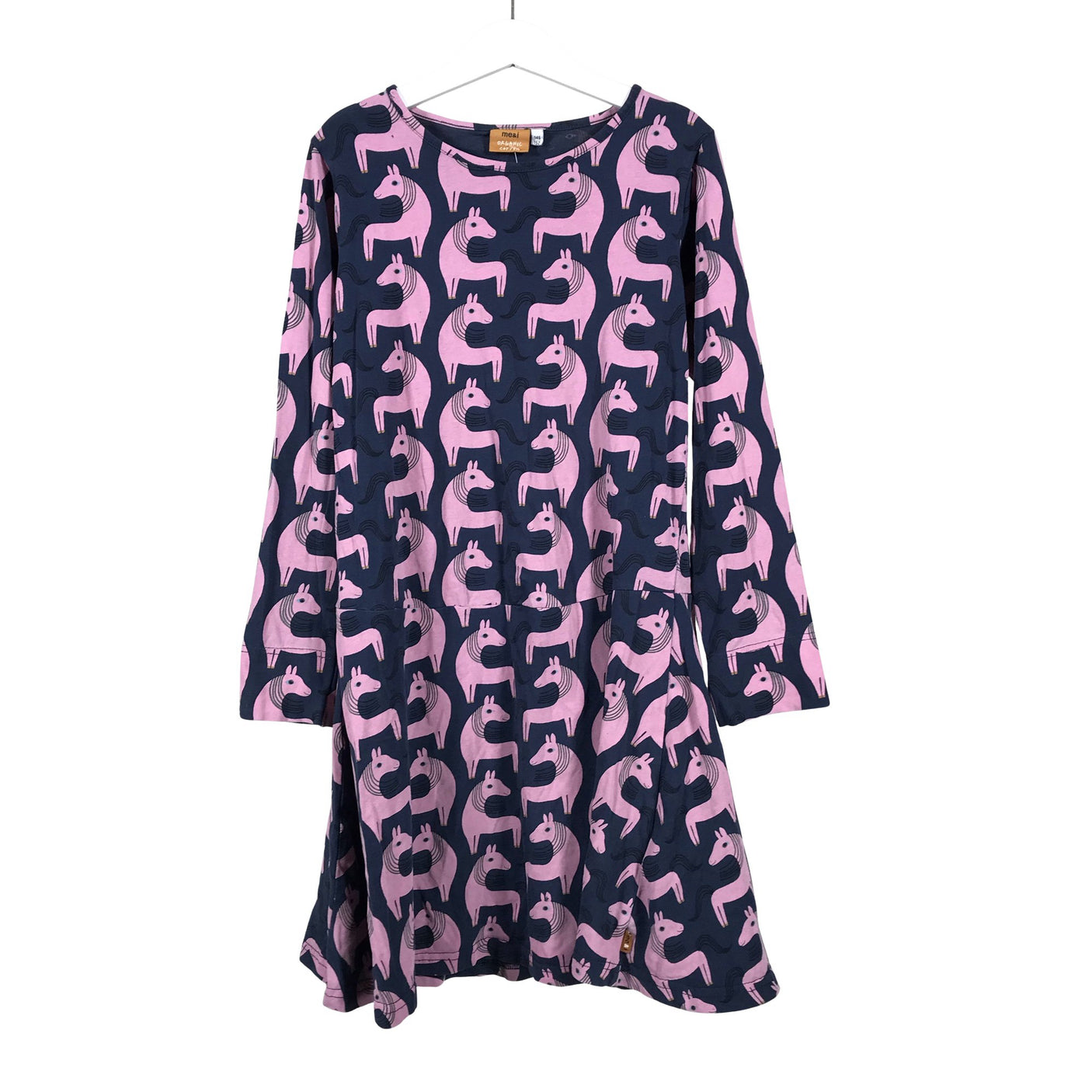 Unisex me&i - Trikotaažist kleit, suurus 146 - 152 - Sinine (1)