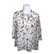 Unisex Kaffe - Lühikeste käistega pluus, suurus 38 - Beige ()