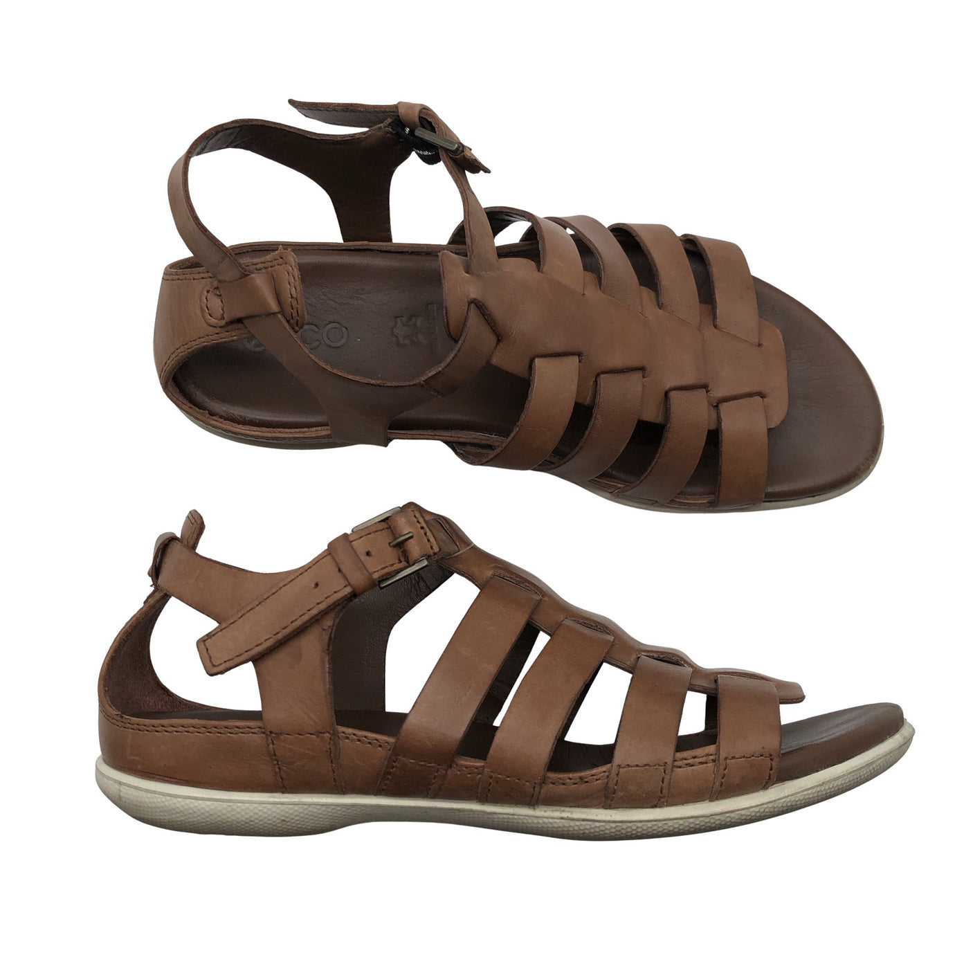 Unisex Ecco - Rihmikud, suurus 38 - Pruun (1)