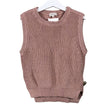 Unisex POMPdeLUX - Kootud vest, suurus 134 - 140 - Heleroosa ()