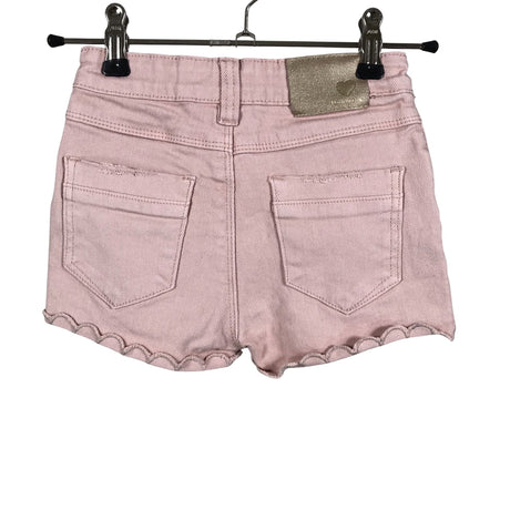 Unisex POMPdeLUX - Teksast lühikesed püksid, suurus 110 - 116 - Heleroosa (2)