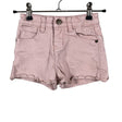 Unisex POMPdeLUX - Teksast lühikesed püksid, suurus 110 - 116 - Heleroosa ()