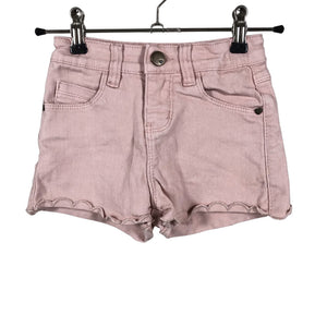 Unisex POMPdeLUX - Teksast lühikesed püksid, suurus 110 - 116 - Heleroosa (1)