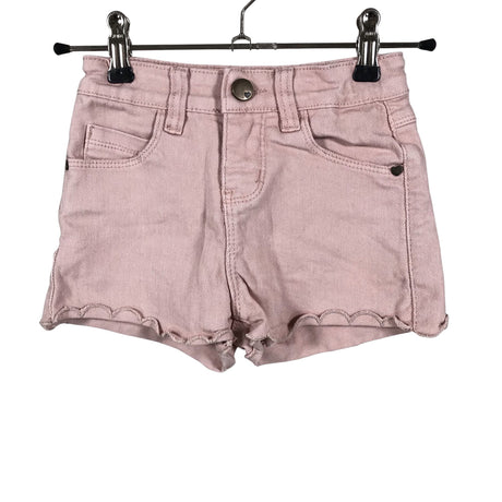 Unisex POMPdeLUX - Teksast lühikesed püksid, suurus 110 - 116 - Heleroosa ()